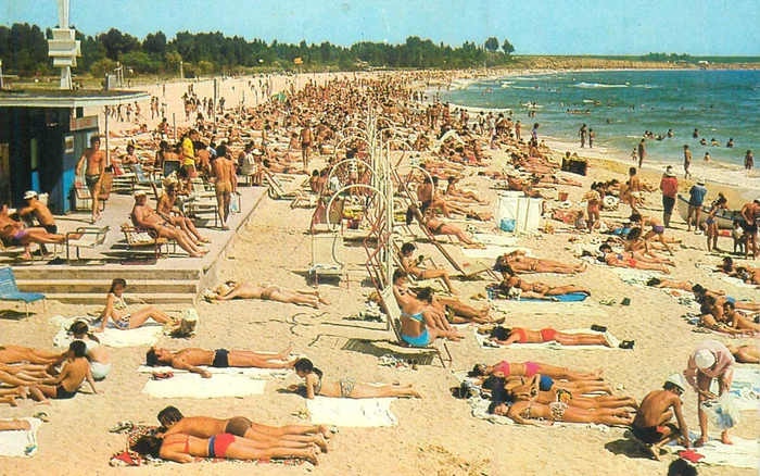 Stațiunea Costinești în anii '70. Ilustrată. Delcampe.net