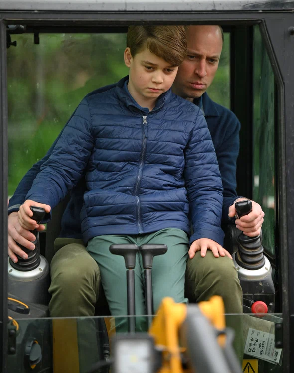 Prințul William cu Prințul George, Foto GettyImages (1) jpg