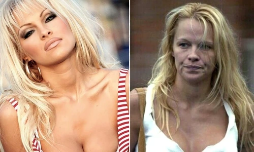 Pamela Anderson, machiaj jpg