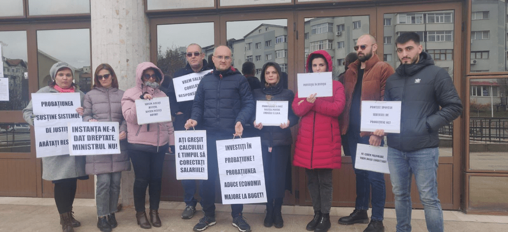 Consilierii de probațiune, a doua săptămână de proteste. „Zona a devenit neatractivă din cauza salariilor”