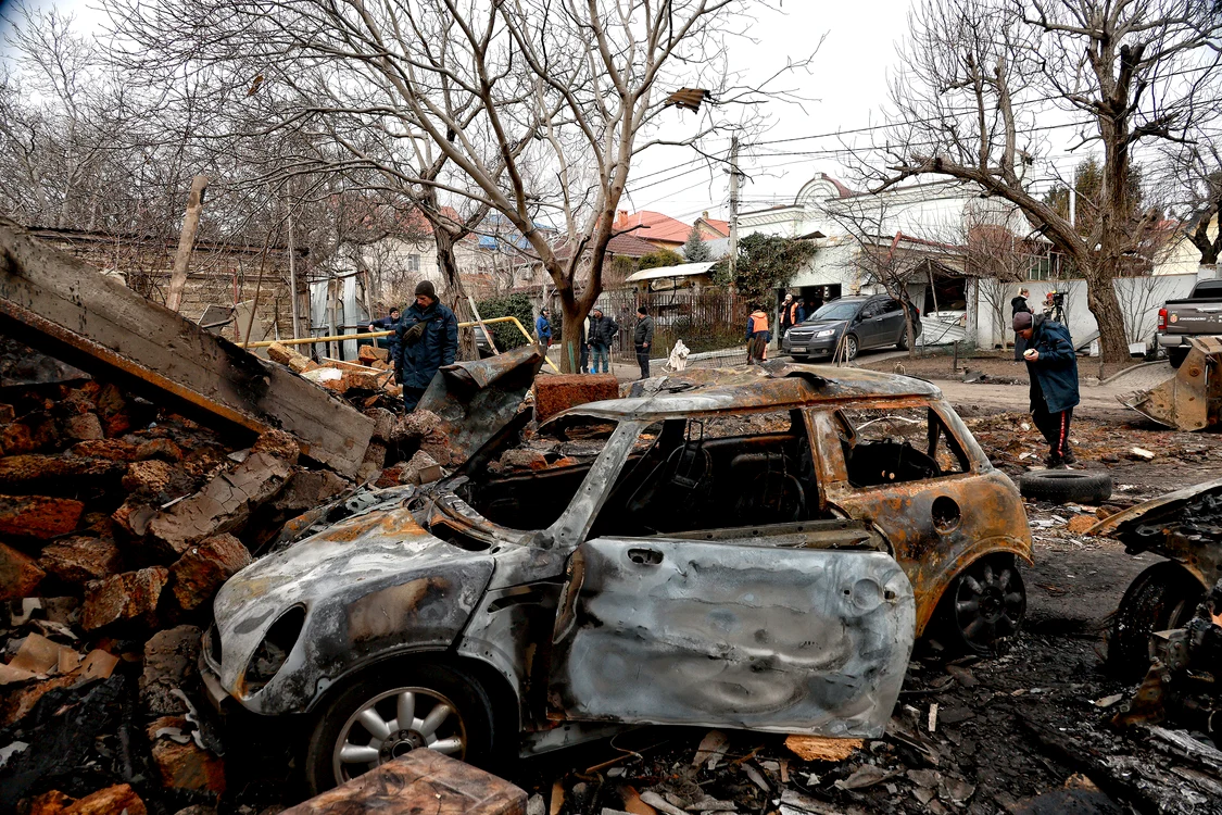 Odesa a fost din nou lovită de drone ruseşti. Foto: Profimedia