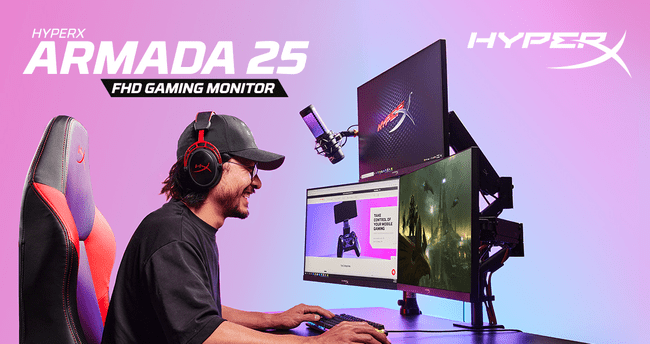 HyperX anunță Armada – o gamă de monitoare dedicate pentru gaming
