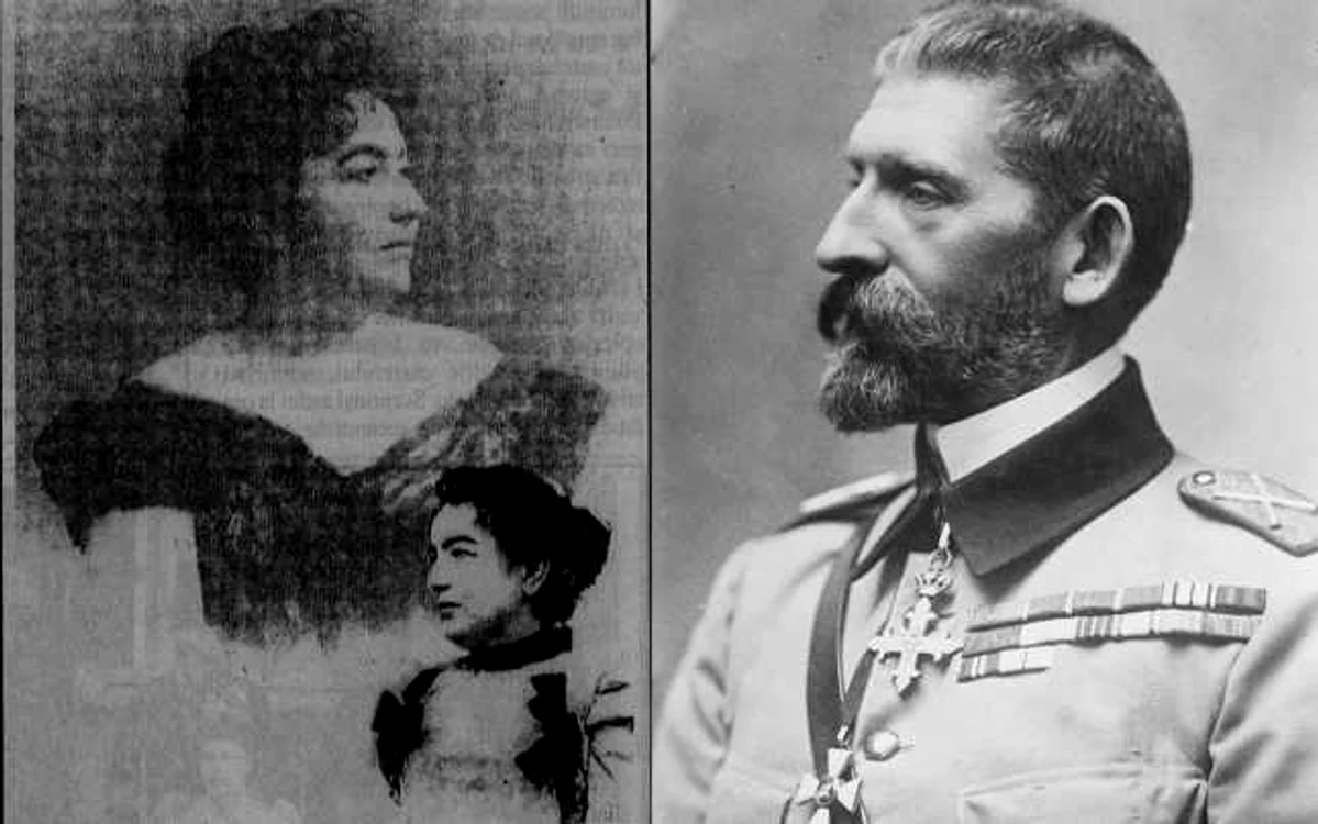 Elena Văcărescu şi Regele Ferdinand FOTO wikipedia.ro