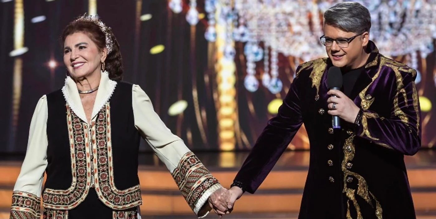 Irina Loghin și Fuego, duet la Revelionul TVR foto: arhiva personală 