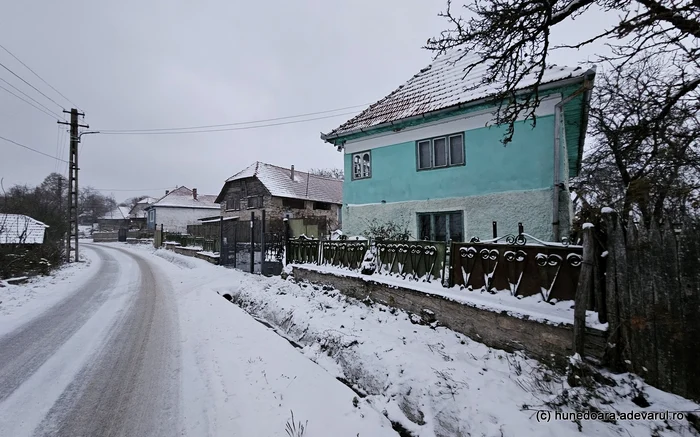 Satul Cerbăl din Hunedoara. Foto: Daniel Guță. ADEVĂRUL