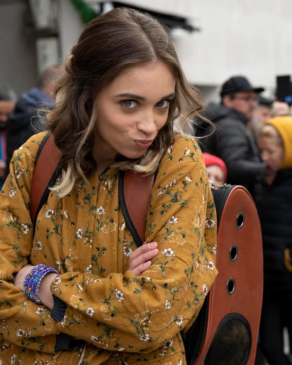 Teona Stavarachi filmează de zor pentru „Groapa”, noul serial de la Pro Tv