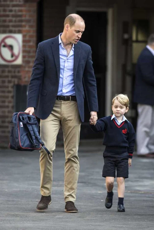 printul george in prima zi de scoala foto getty images