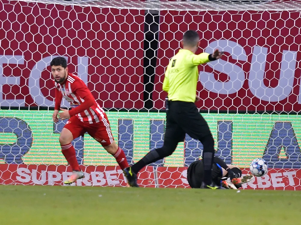 Anass Achahbar a marcat două goluri pentru Sepsi Sf. Gheorghe (Foto: sportpictures.eu)