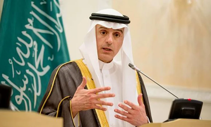 Ministrul saudit de Externe, Adel al-Jubeir FOTO AP