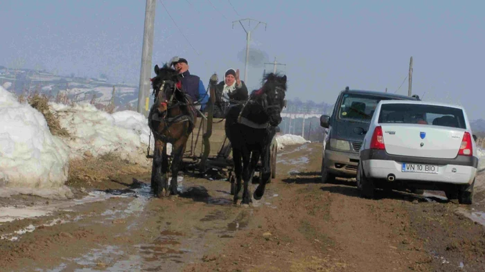 Pe DJ 205J nu s-a intervenit cu utilaje Foto: Ştefan Borcea