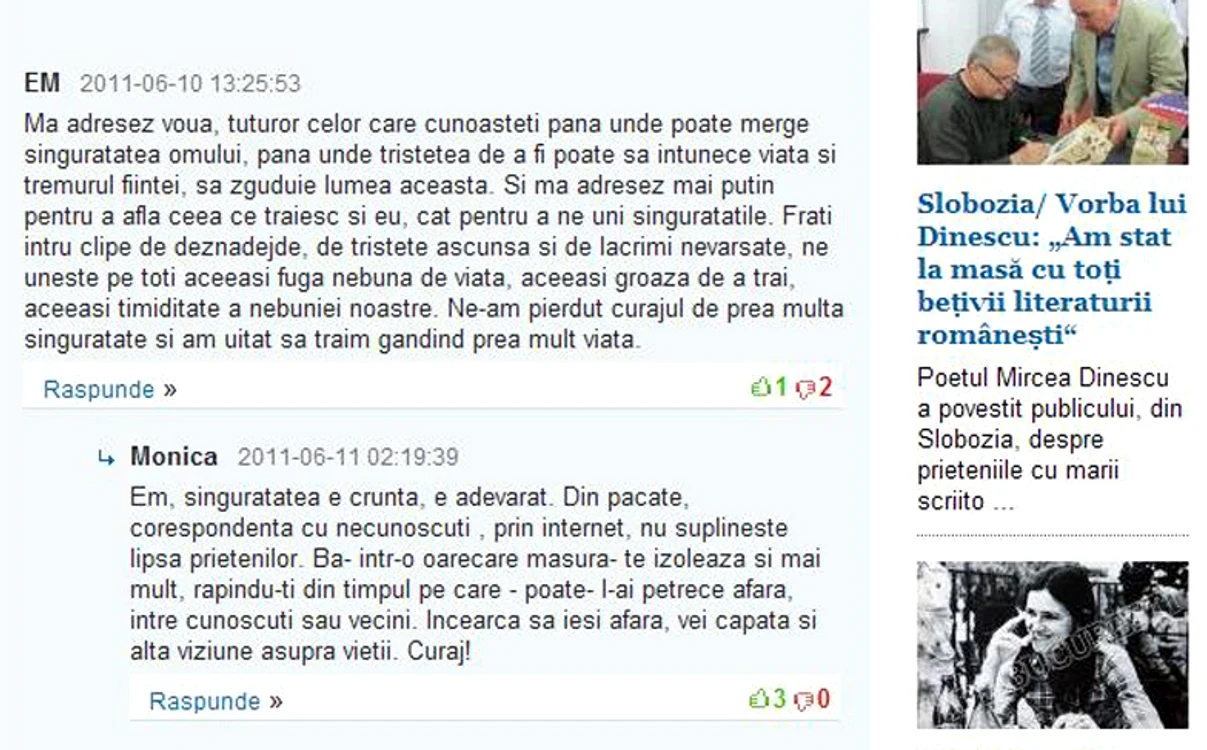 E M  scrie pe forum, românii răspund jpeg