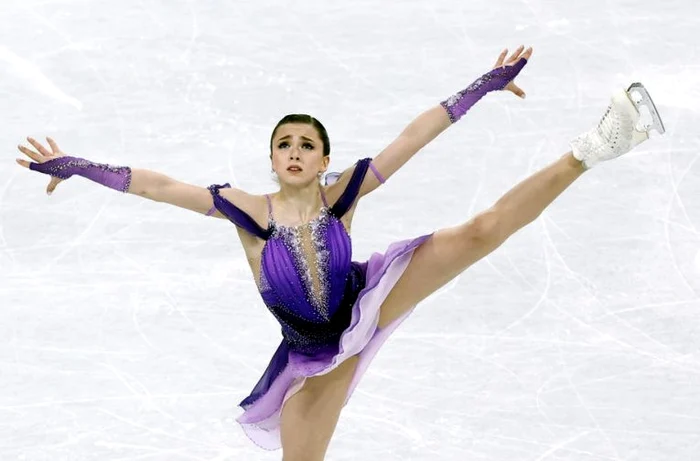 Kamila Valieva e favorită la cucerirea medaliei de aur la Jocurile Olimpice (FOTO: EPA)