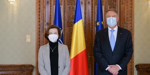 Klaus Iohannis si ministrul francez al Apărării FOTO Presidency.ro