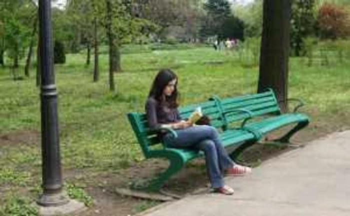 citit in parc foto click