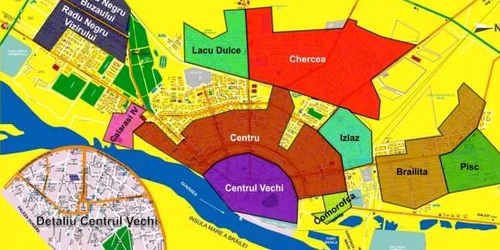 Harta clanurilor interlope din Brăila FOTO Infografie