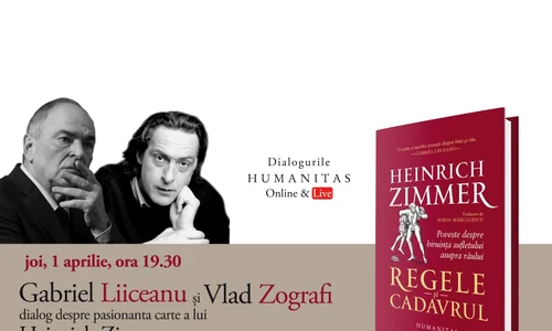 Gabriel Liiceanu în dialog cu Vlad Zografi despre „Regele și cadavrul” de Heinrich Zimmer jpeg