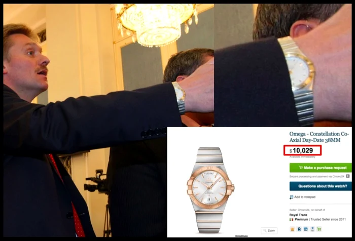 omega constellation peskov FOTO navalny.com