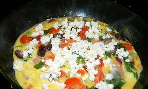 omleta greceasca cu branza feta jpeg