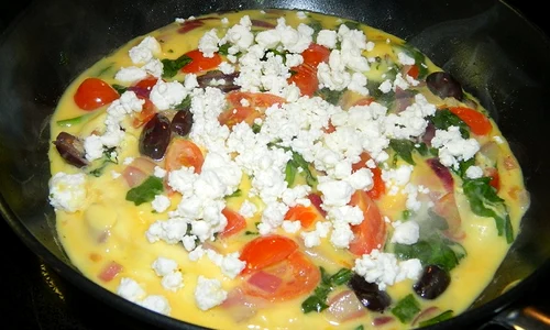 omleta greceasca cu branza feta jpeg