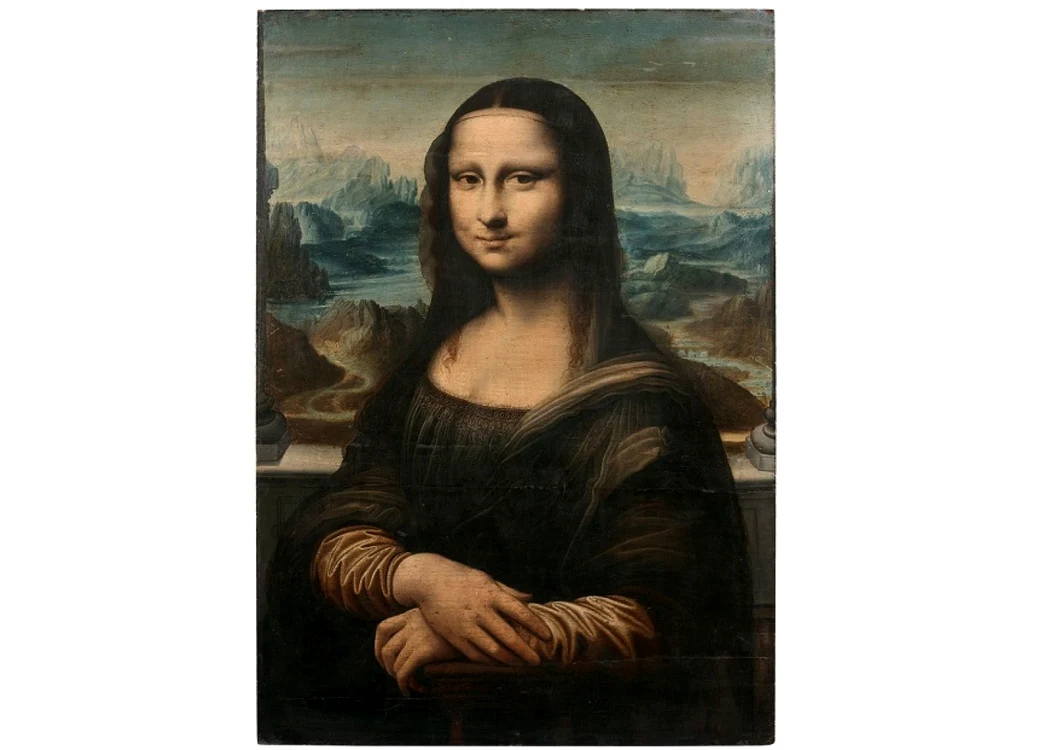 Versiunea datează din
1600, este fidelă originalului şi foarte bine executată, ceea ce „sugerează că
artistul e posibil să fi avut acces la «Mona Lisa» a lui Leonardo Da Vinci.