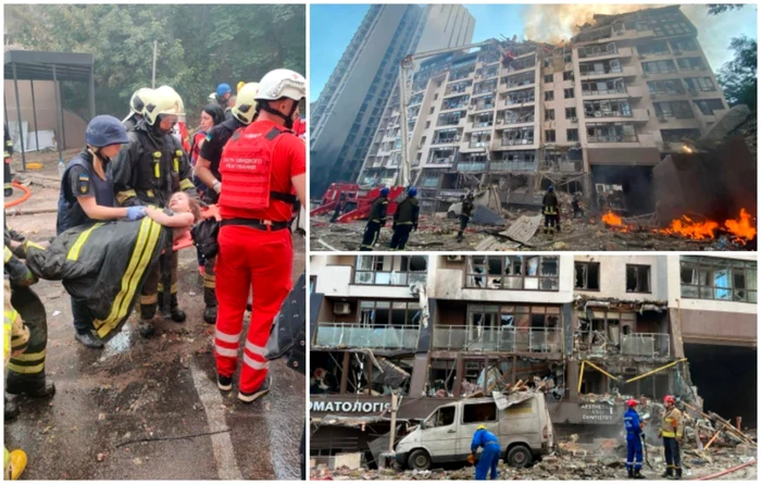 Explozii Kiev FOTO Twitter
