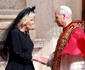 Regina Camilla și Papa Leon