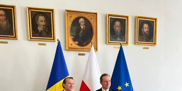 Florin Citu si Tomasz Grodzki Foto Facebook/ Citu