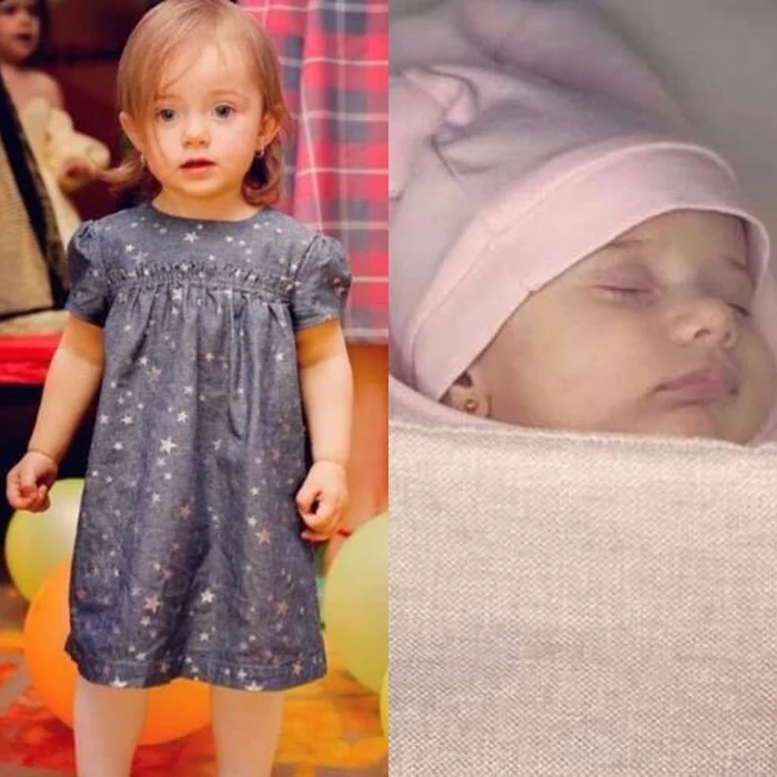 Cele două fetițe ale cuplului parcă ar fi gemene!