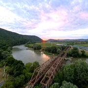 Calea ferată Simeria Arad, Poduri peste Mureș, zona Brănișca  Foto Daniel Guță ADEVĂRUL (11) jpg