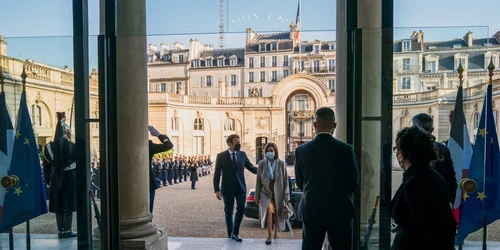 Maia Sandu şi Macron