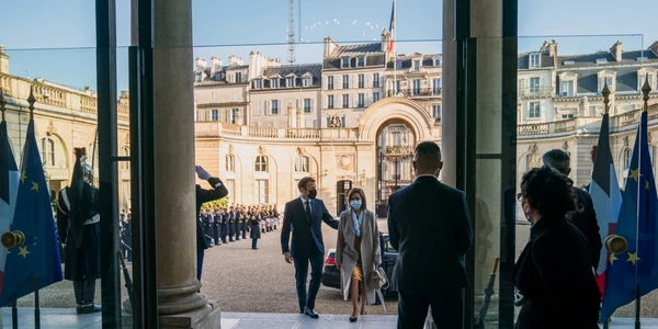 Maia Sandu şi Macron