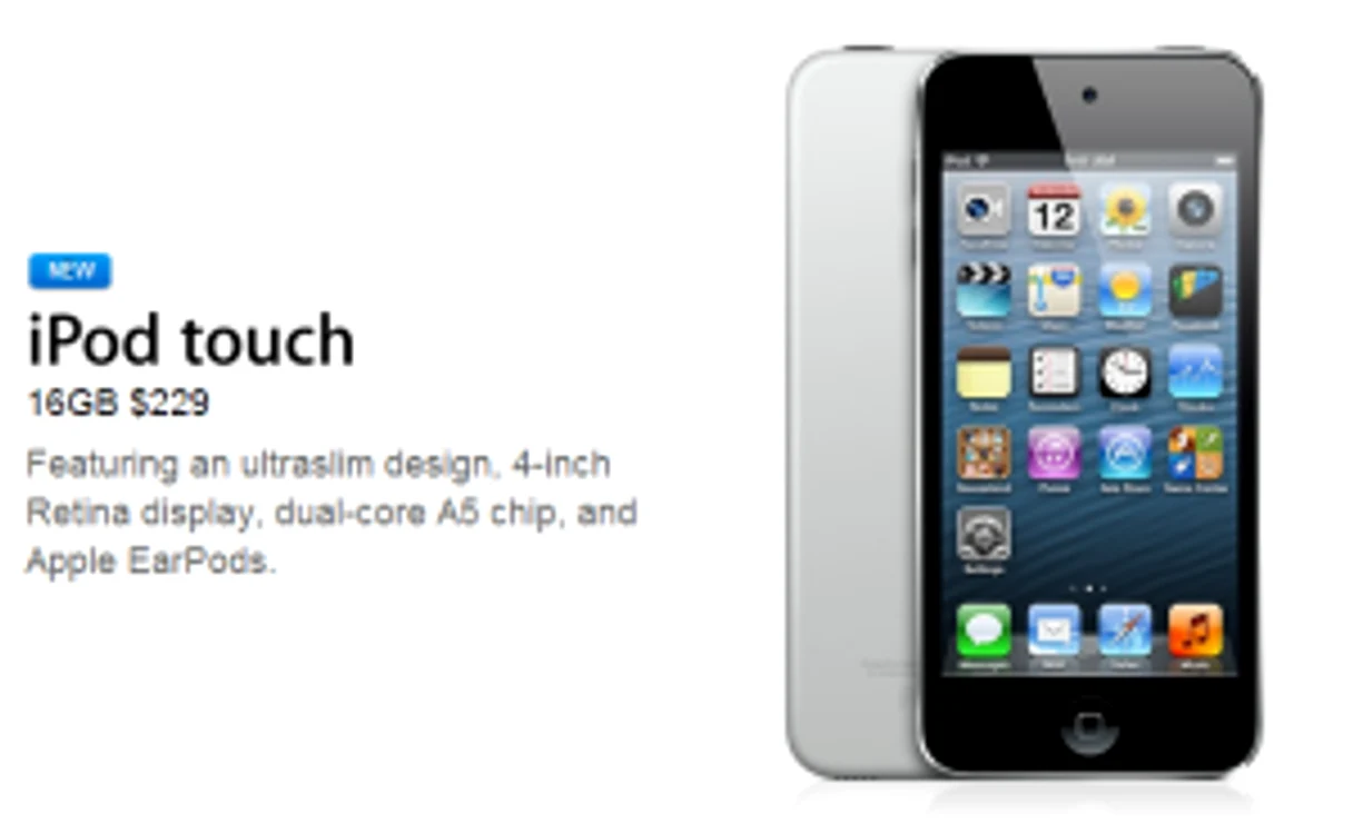 Noul iPod Touch