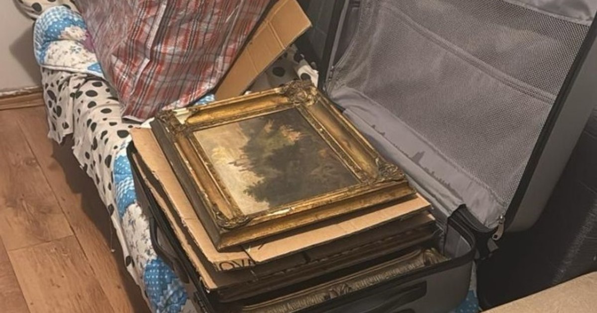 Tablouri de renume descoperite la Constanța. Hoții prinși în flagrant de poliție.