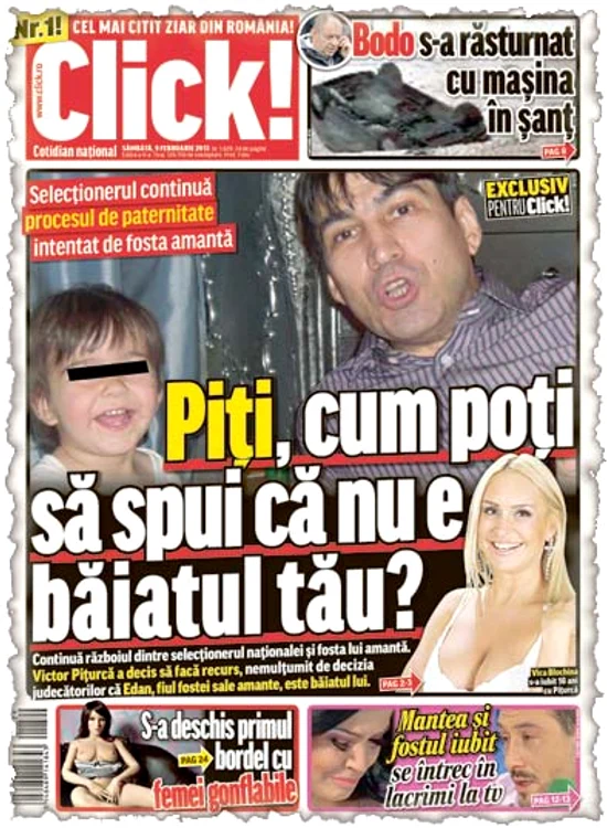 Vica este foarte  mândră de fiul  său, Edan (7 ani), un  băieţel isteţ şi drăguţ