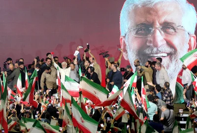 Saeed Jalili a fost contracandidatul actualului președinte al Iranului în 2024 FOTO EPA EFE jpg