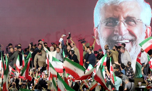 Saeed Jalili a fost contracandidatul actualului președinte al Iranului în 2024 FOTO EPA EFE jpg