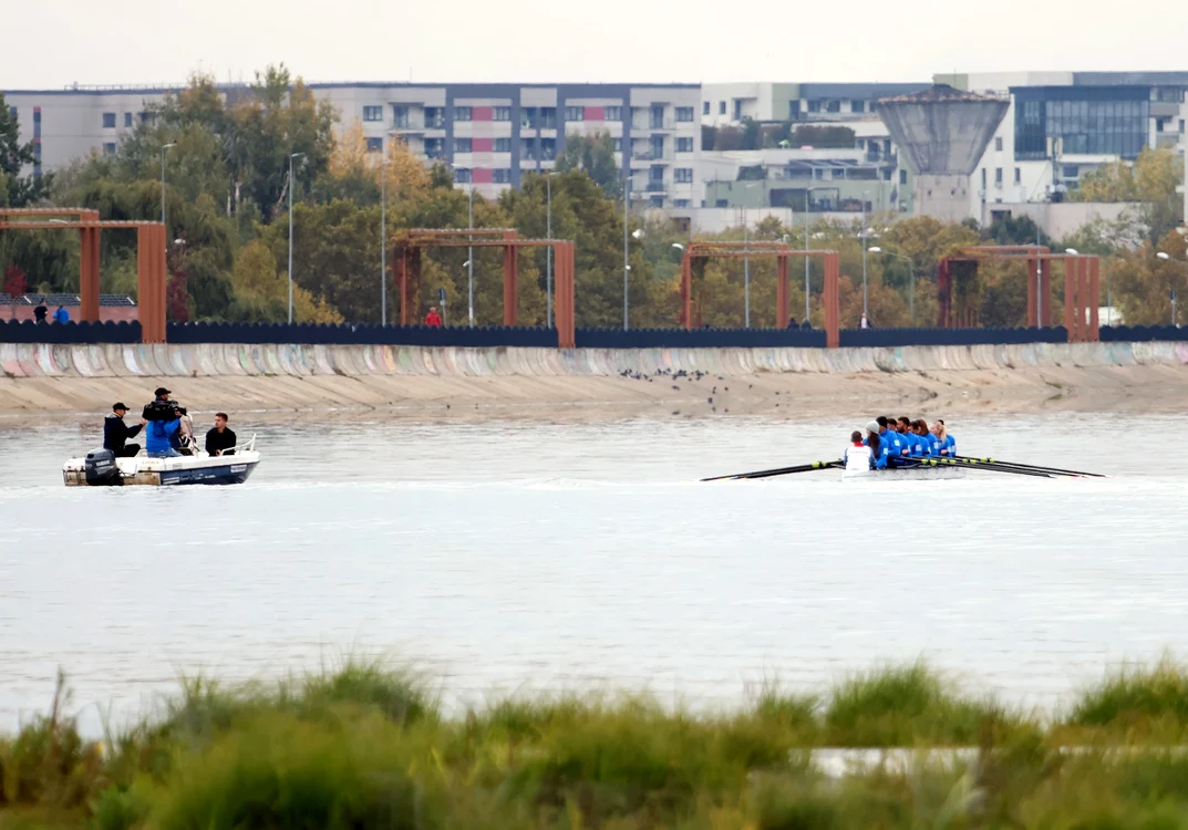 Deocamdată canotorii nu se pot pregăti și pe Lacul Morii