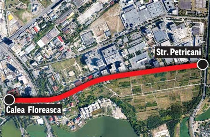 Pod peste şos. Fabrica de Glucoză