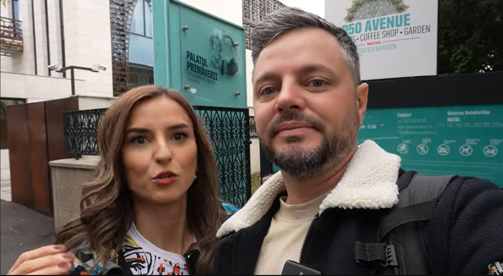 Turul casei Ceaușeștilor făcut de doi vloggeri. 174 de spații, buncăr, SPA, piscină cu valuri și băi placate cu aur VIDEO