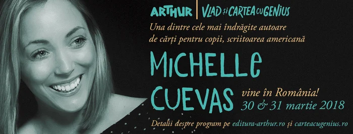 Michelle Cuevas, îndrăgita autoare de cărți pentru copii, vine în România jpeg
