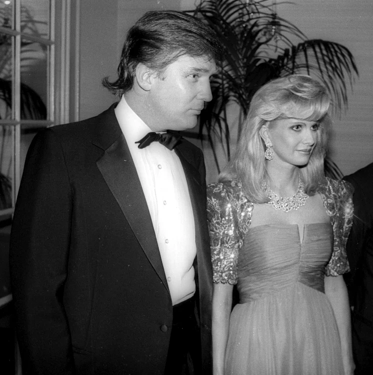 Donald Trump și fosta sa soție, Ivana. FOTO Profimedia