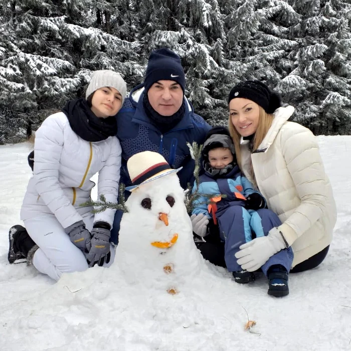 Valentina Pelinel radiază de când familia ei s-a întregit