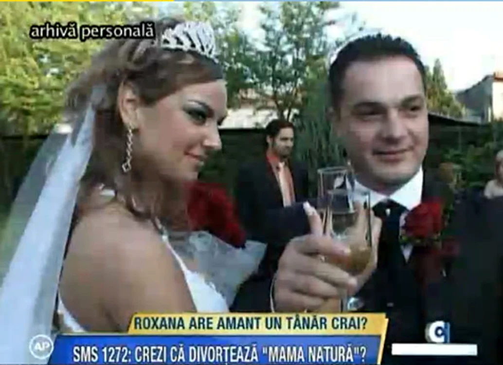 Roxana Ionescu şi Laurenţiu Gheorghe (Captură Acees Direct)