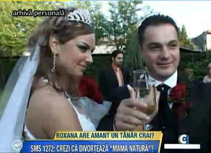 Roxana Ionescu şi Laurenţiu Gheorghe (Captură Acees Direct)