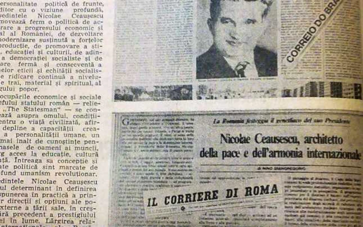 ceausescu scanteia