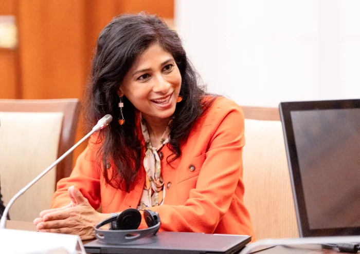 Gita Gopinath, directorul general adjunct al FMI Foto: X