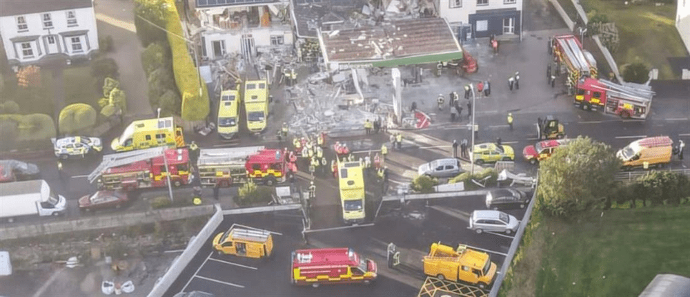 Şapte persoane, ucise în explozia produsă la o benzinărie în Irlanda