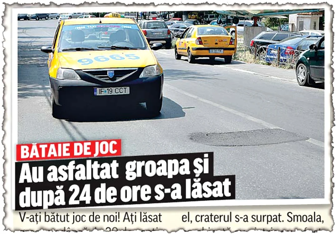 În articolul publicat atunci,  am sesizat autorităţile  cu privire la groapă