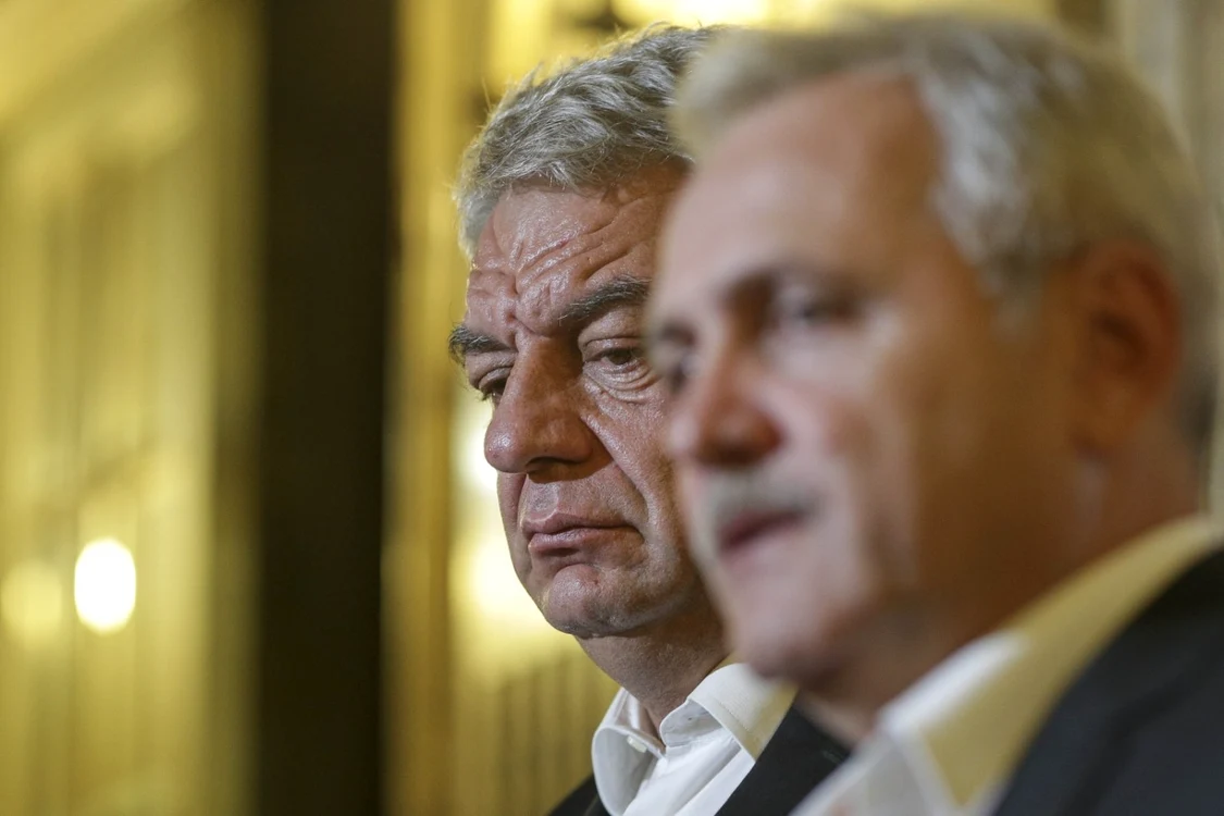 Liviu Dragnea începe să treacă în umbra lui Tudose. INQUAM Photos / Octav Ganea