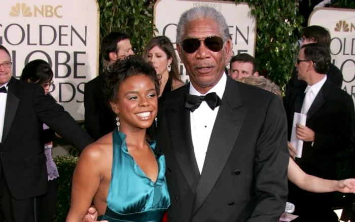 Morgan Freeman şi E'Dena Hines Guliver/Getty Images